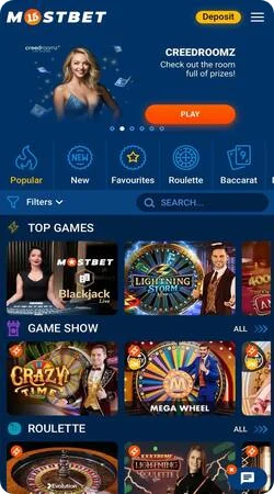 Mostbet app download for Android